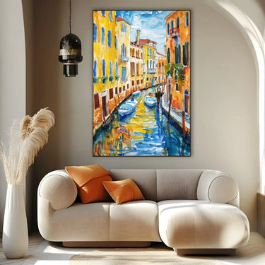Quadro Stampa su Tela Suggestioni di Venezia - CupidoDesign