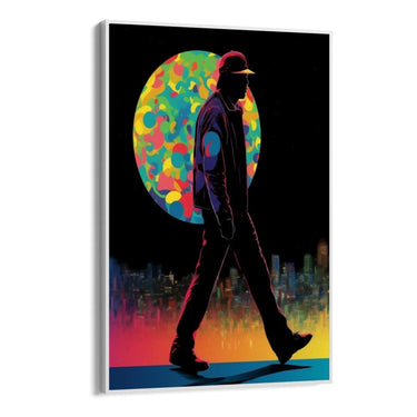 Quadro Stampa su Tela Sul tetto del mondo - CupidoDesign