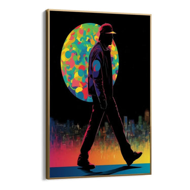 Quadro Stampa su Tela Sul tetto del mondo - CupidoDesign