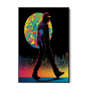 Quadro Stampa su Tela Sul tetto del mondo - CupidoDesign