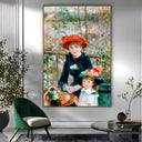 Quadro Stampa su Tela Sulla terrazza, Pierre-Auguste Renoir - CupidoDesign