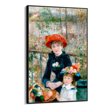 Quadro Stampa su Tela Sulla terrazza, Pierre-Auguste Renoir - CupidoDesign