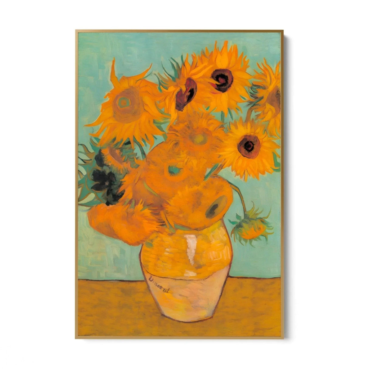 Quadro Stampa su Tela Sunflowers II, Vincent Van Gogh - CupidoDesign