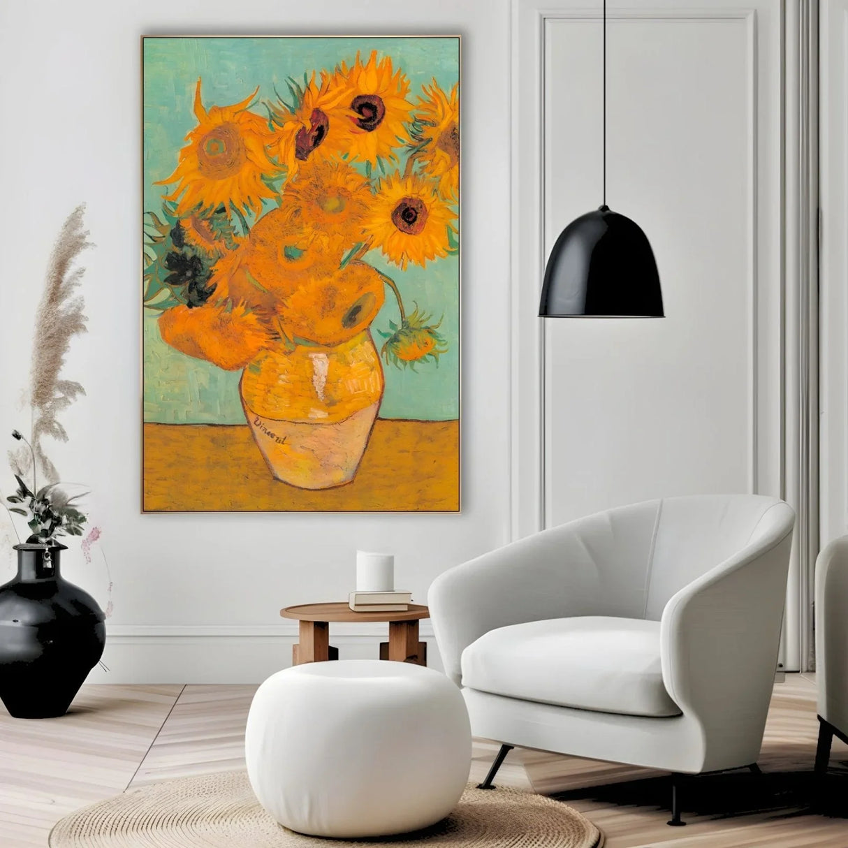 Quadro Stampa su Tela Sunflowers II, Vincent Van Gogh - CupidoDesign