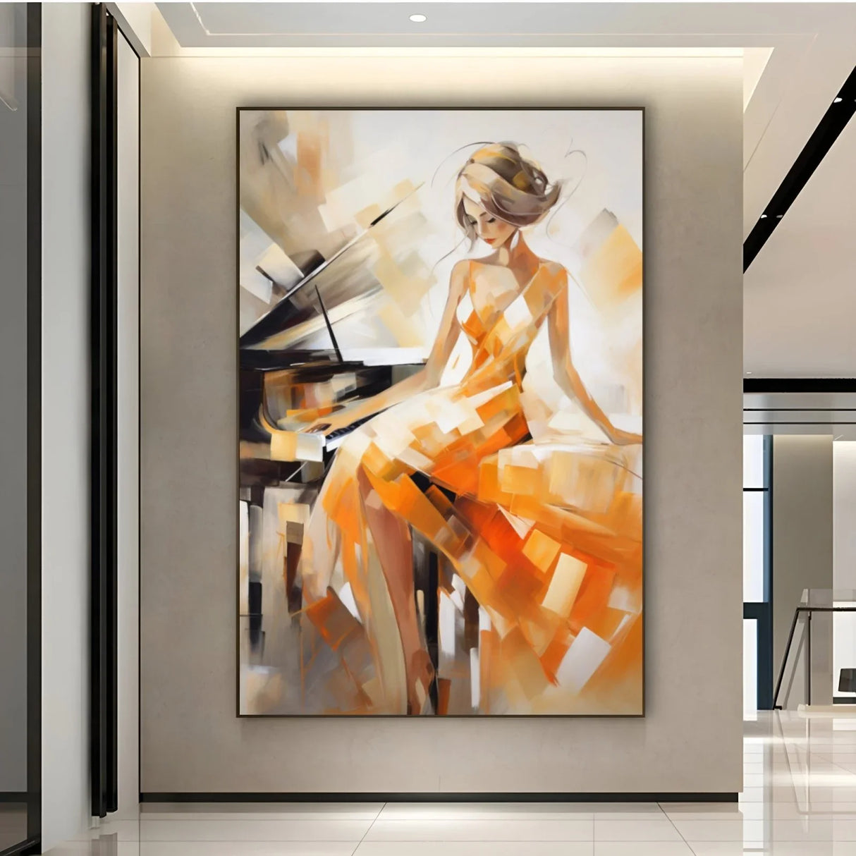 Quadro Stampa su Tela Suono dell'Anima - CupidoDesign