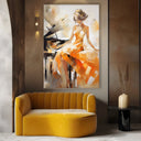 Quadro Stampa su Tela Suono dell'Anima - CupidoDesign