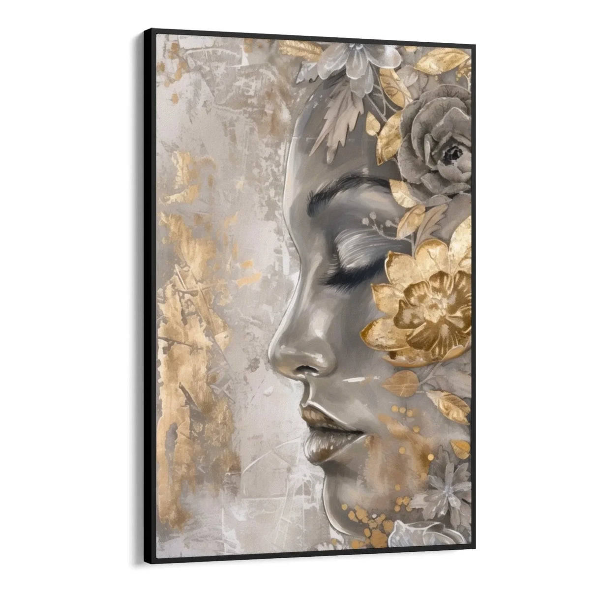 Quadro Stampa su Tela Sussurri d'argento - CupidoDesign
