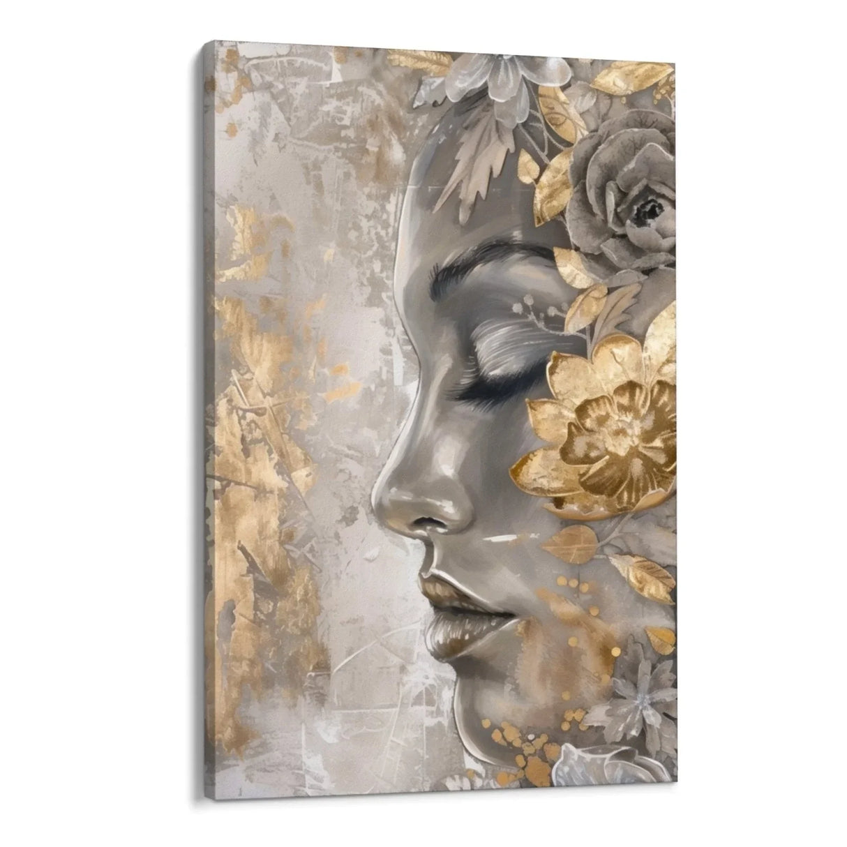 Quadro Stampa su Tela Sussurri d'argento - CupidoDesign