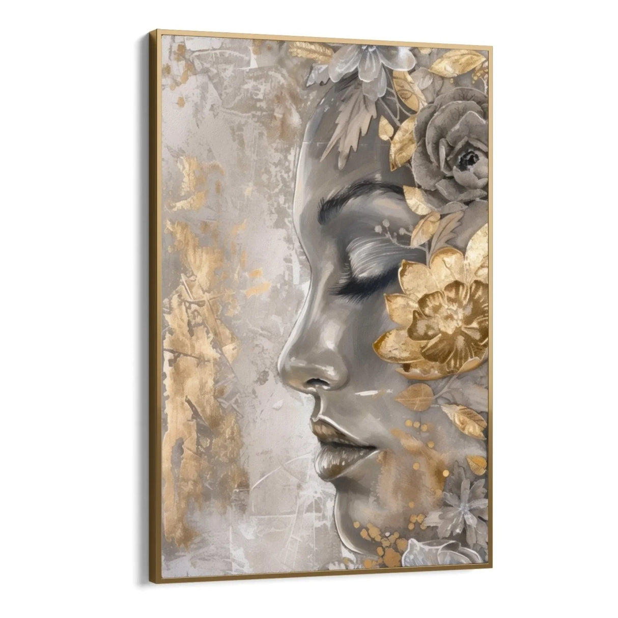 Quadro Stampa su Tela Sussurri d'argento - CupidoDesign