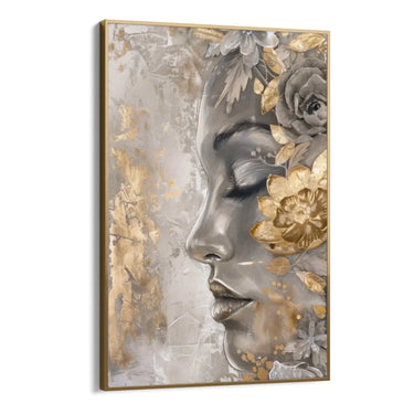 Quadro Stampa su Tela Sussurri d'argento - CupidoDesign