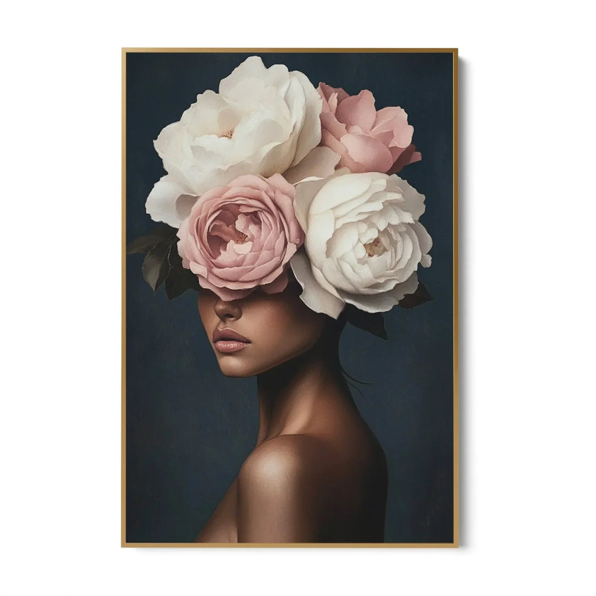 Quadro Stampa su Tela Sussurri di petali - CupidoDesign