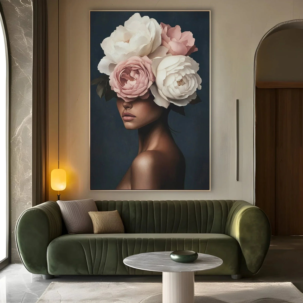 Quadro Stampa su Tela Sussurri di petali - CupidoDesign