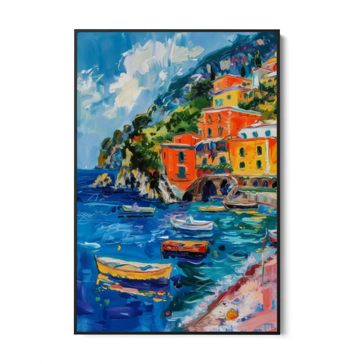 Quadro Stampa su Tela Sussurri di Positano - CupidoDesign