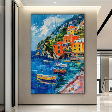 Quadro Stampa su Tela Sussurri di Positano - CupidoDesign