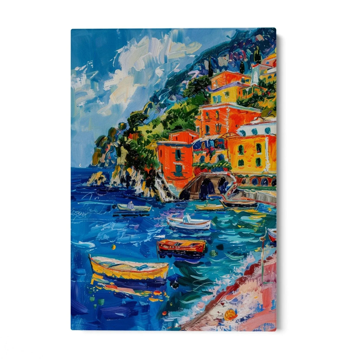 Quadro Stampa su Tela Sussurri di Positano - CupidoDesign