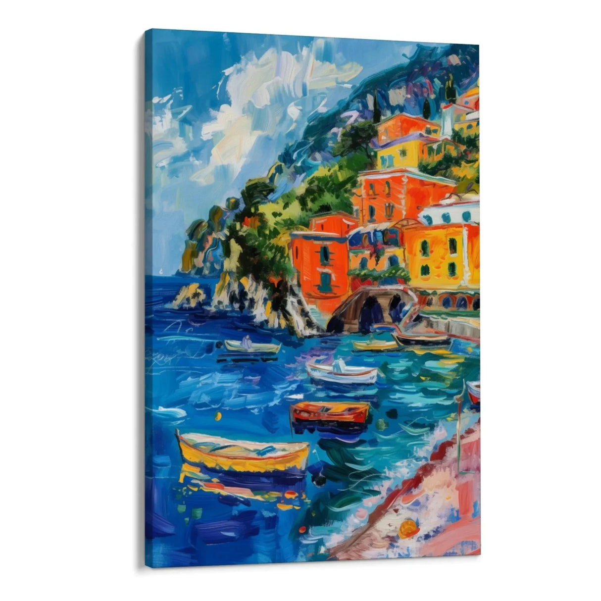 Quadro Stampa su Tela Sussurri di Positano - CupidoDesign