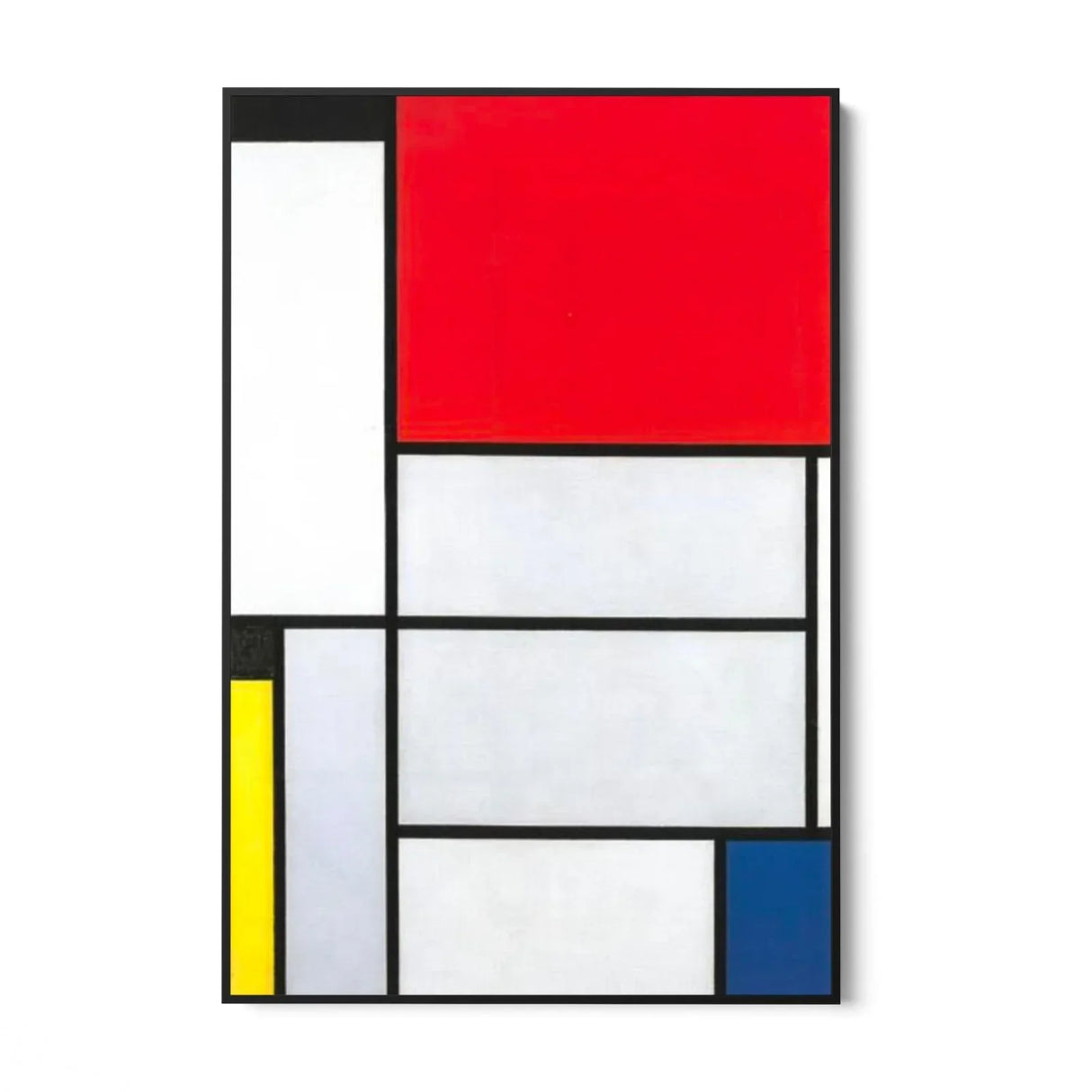 Quadro Stampa su Tela Tableau I, Piet Mondrian - CupidoDesign