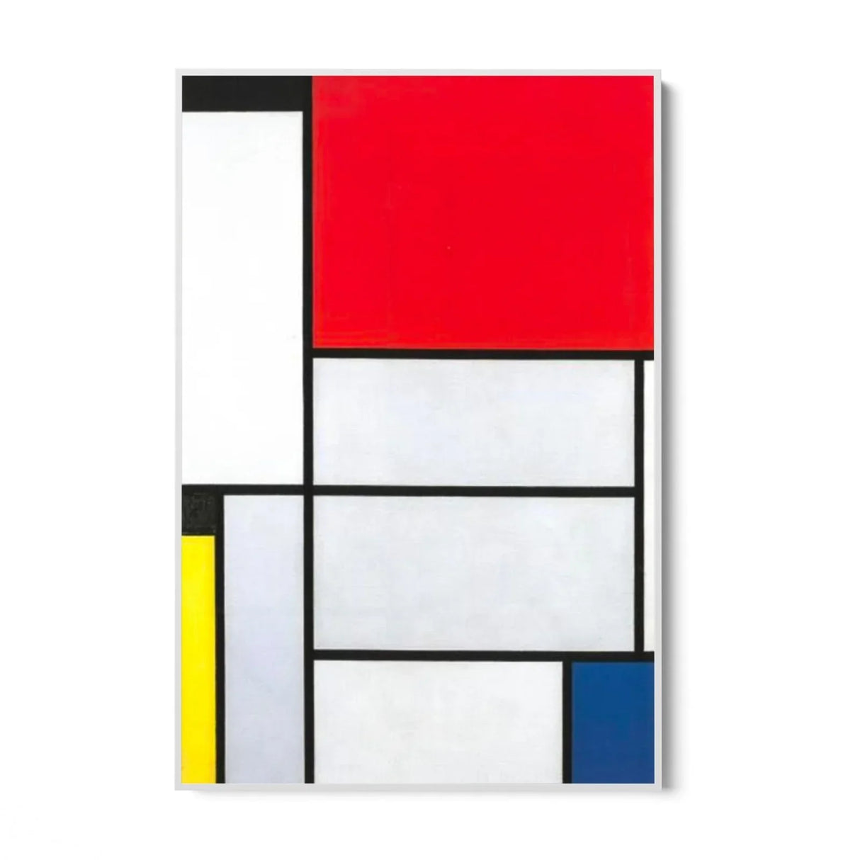 Quadro Stampa su Tela Tableau I, Piet Mondrian - CupidoDesign