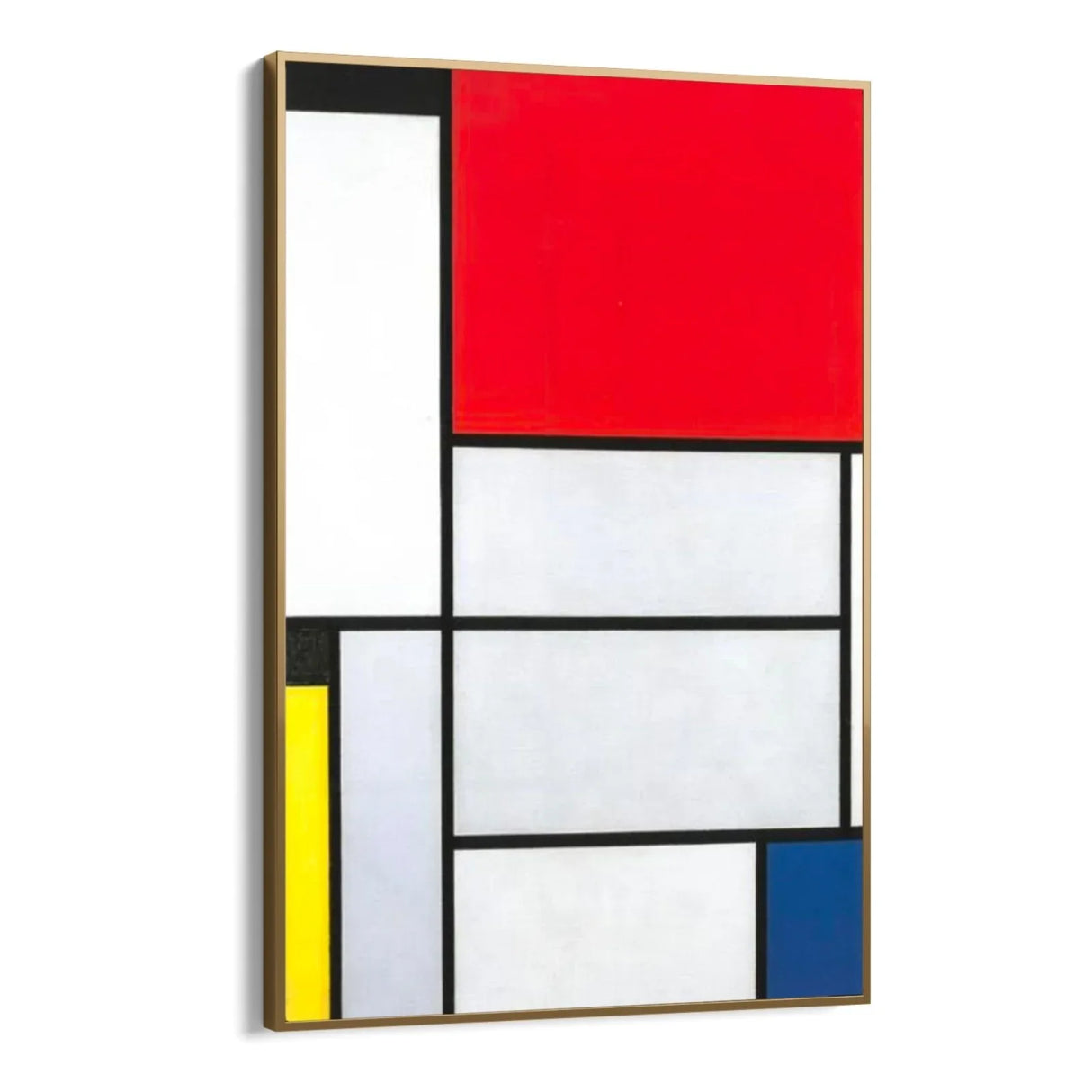 Quadro Stampa su Tela Tableau I, Piet Mondrian - CupidoDesign