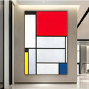 Quadro Stampa su Tela Tableau I, Piet Mondrian - CupidoDesign