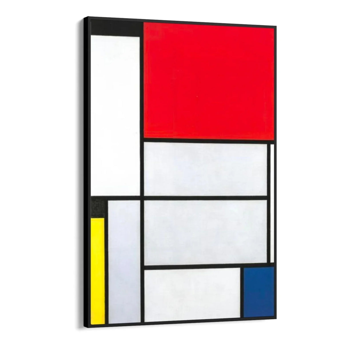 Quadro Stampa su Tela Tableau I, Piet Mondrian - CupidoDesign