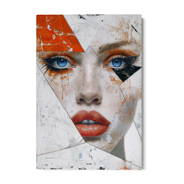 Quadro Stampa su Tela Taglio di sguardi - CupidoDesign