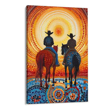 Quadro Stampa su Tela Tappeto di Pietre - CupidoDesign