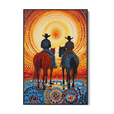 Quadro Stampa su Tela Tappeto di Pietre - CupidoDesign