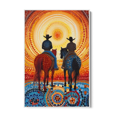 Quadro Stampa su Tela Tappeto di Pietre - CupidoDesign