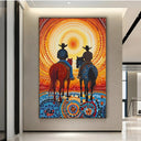 Quadro Stampa su Tela Tappeto di Pietre - CupidoDesign