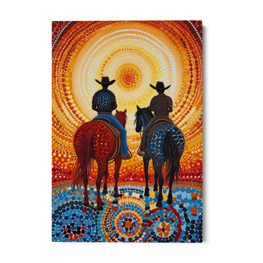 Quadro Stampa su Tela Tappeto di Pietre - CupidoDesign