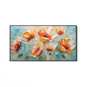 Quadro Stampa su Tela Tappeto floreale - CupidoDesign