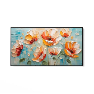 Quadro Stampa su Tela Tappeto floreale - CupidoDesign