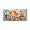 Quadro Stampa su Tela Tappeto floreale - CupidoDesign