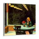 Quadro Stampa su Tela Tavola calda, Edward Hopper - CupidoDesign