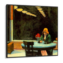 Quadro Stampa su Tela Tavola calda, Edward Hopper - CupidoDesign
