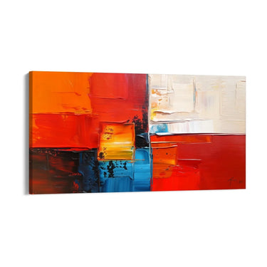 Quadro Stampa su Tela Tela rossa - CupidoDesign