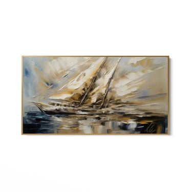 Quadro Stampa su Tela Tempesta nella Notte - CupidoDesign