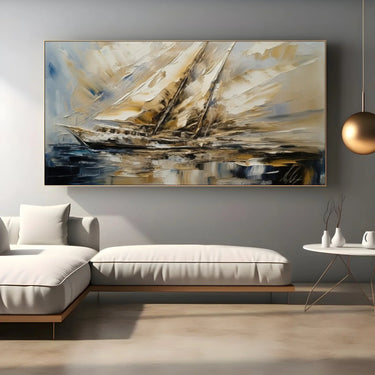 Quadro Stampa su Tela Tempesta nella Notte - CupidoDesign