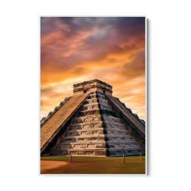 Quadro Stampa su Tela Tempio perduto - CupidoDesign
