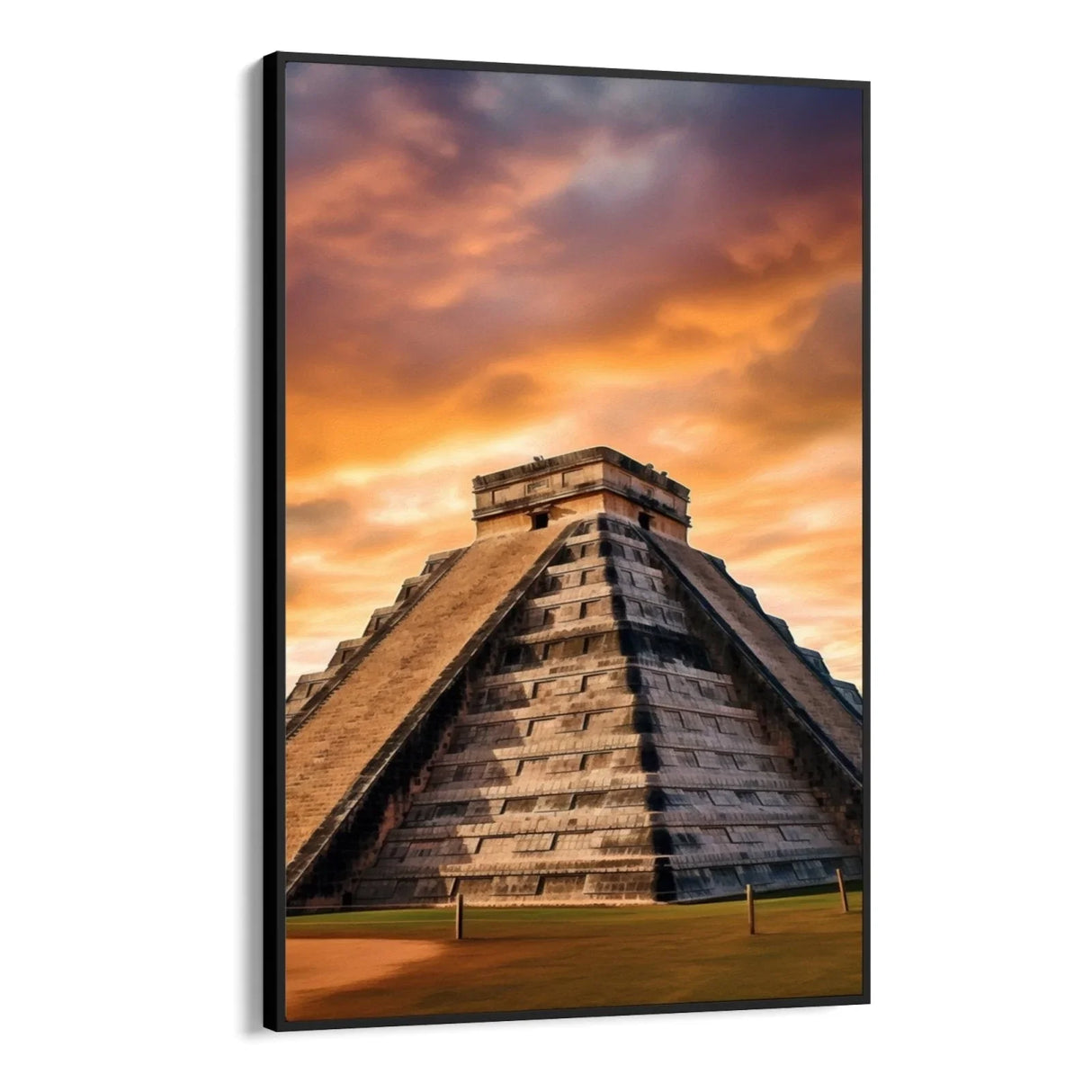 Quadro Stampa su Tela Tempio perduto - CupidoDesign