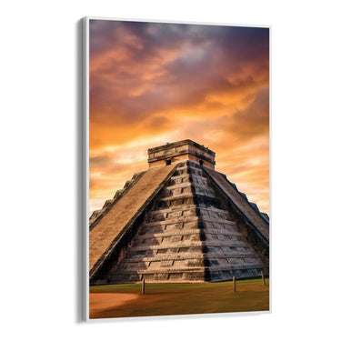 Quadro Stampa su Tela Tempio perduto - CupidoDesign