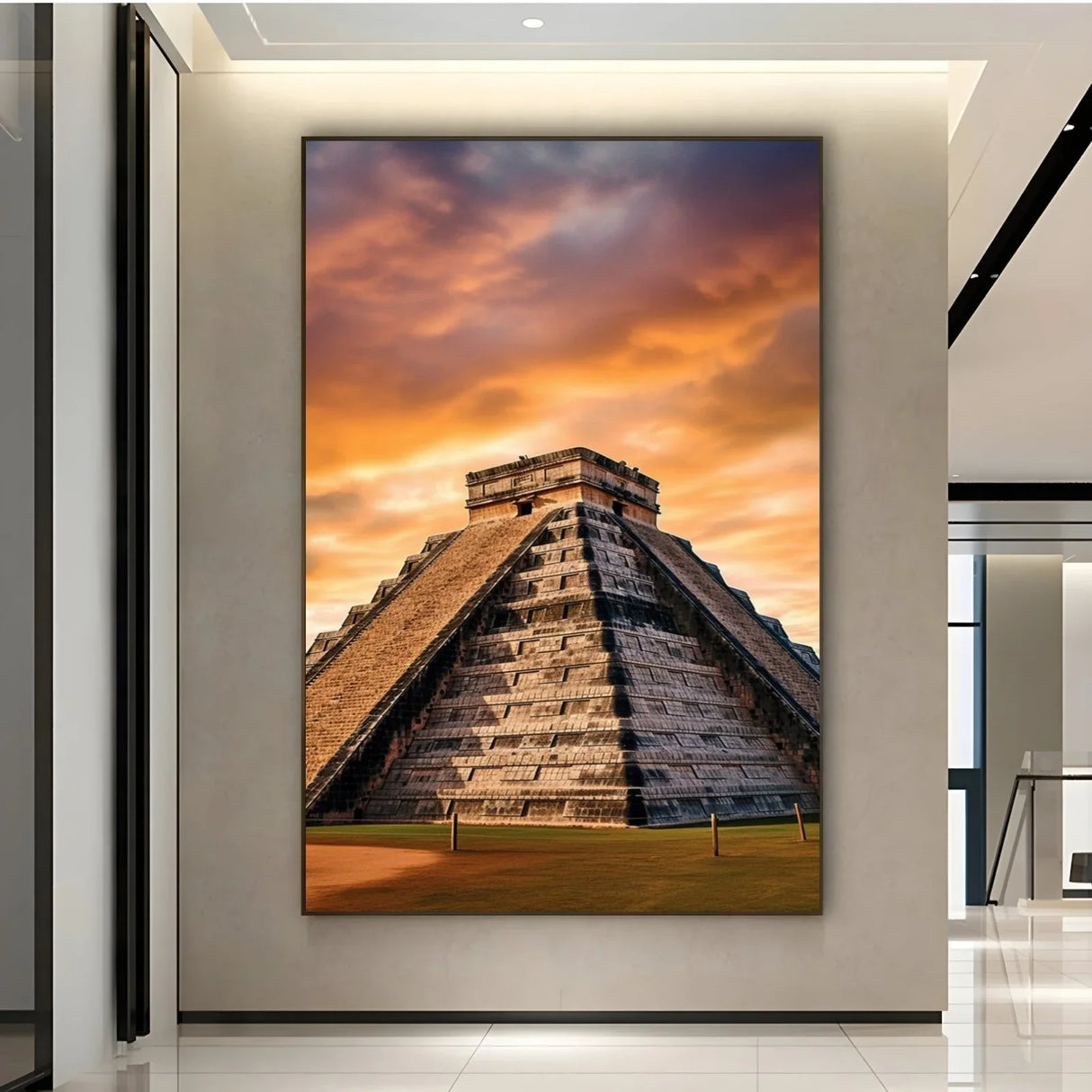 Quadro Stampa su Tela Tempio perduto - CupidoDesign