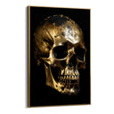 Quadro Stampa su Tela Teschio Dorato - CupidoDesign