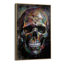 Quadro Stampa su Tela Teschio Graffiti - CupidoDesign
