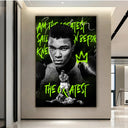 Quadro Stampa su Tela The Greatest - CupidoDesign