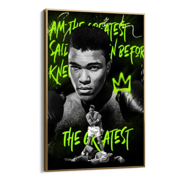 Quadro Stampa su Tela The Greatest - CupidoDesign