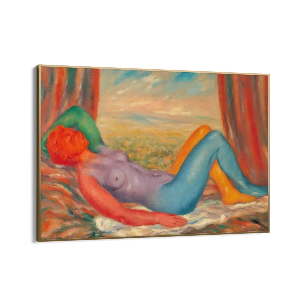 Quadro Stampa su Tela The harvest, René Magritte - CupidoDesign