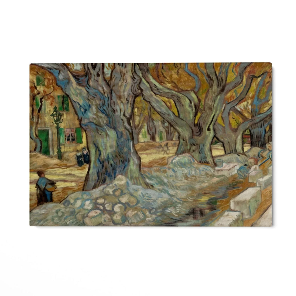 Quadro Stampa su Tela The Large Plane Trees, Vincent Van Gogh - CupidoDesign