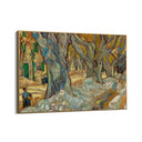 Quadro Stampa su Tela The Large Plane Trees, Vincent Van Gogh - CupidoDesign